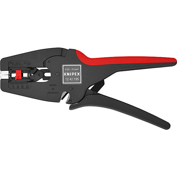 KNIPEX Abisolierzange automatisch, 195mm 12 42 195 SB